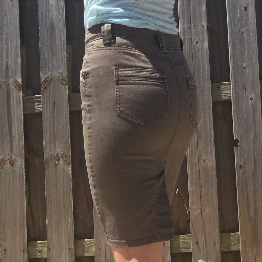 H& M jean denim skirt